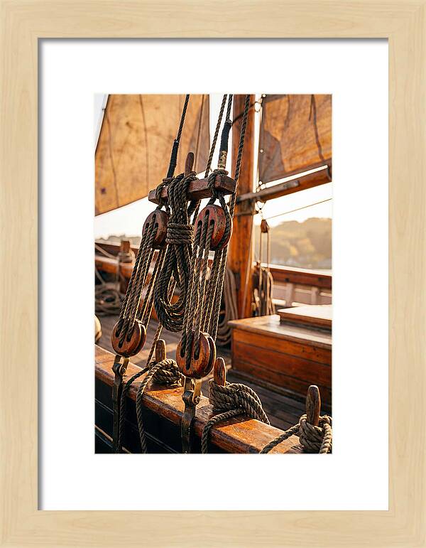 Fishing Smack Rigging Detail