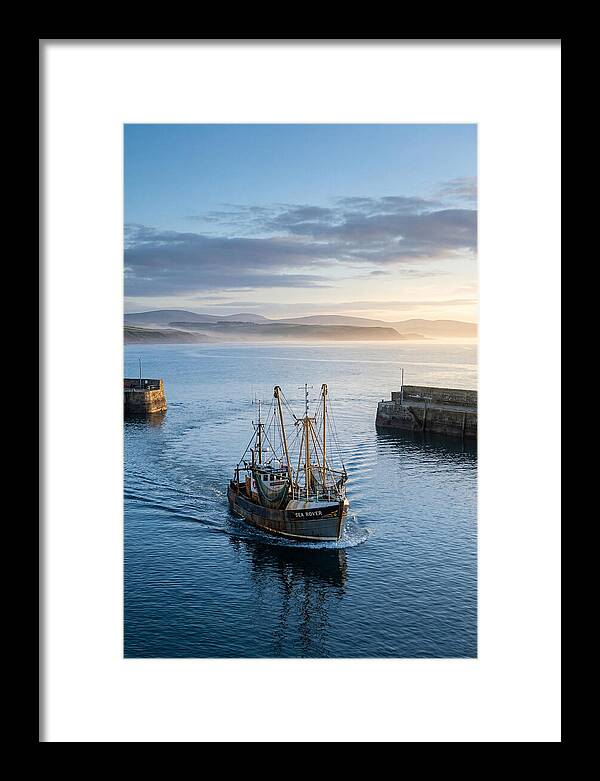 Fishing Trawler At Dawn