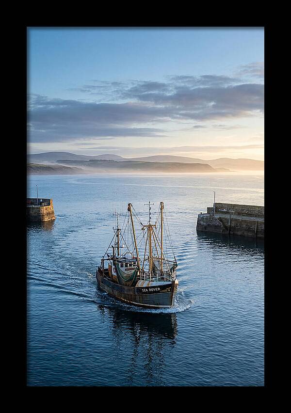 Fishing Trawler At Dawn