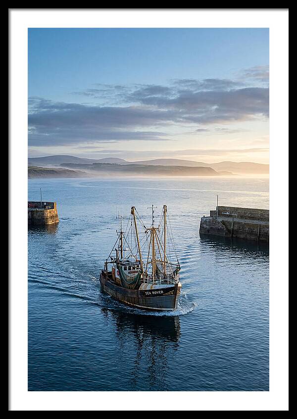 Fishing Trawler At Dawn