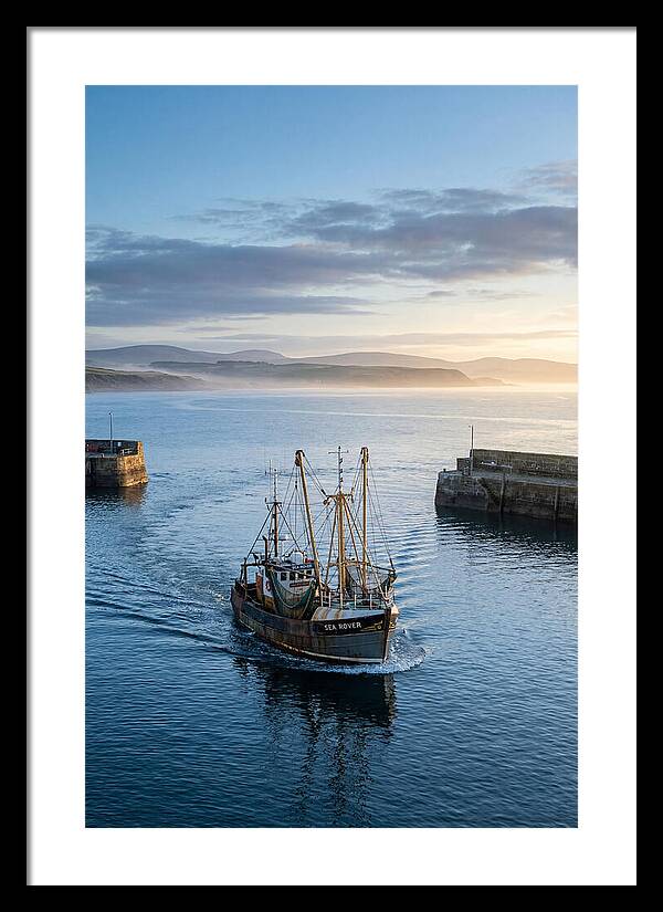 Fishing Trawler At Dawn