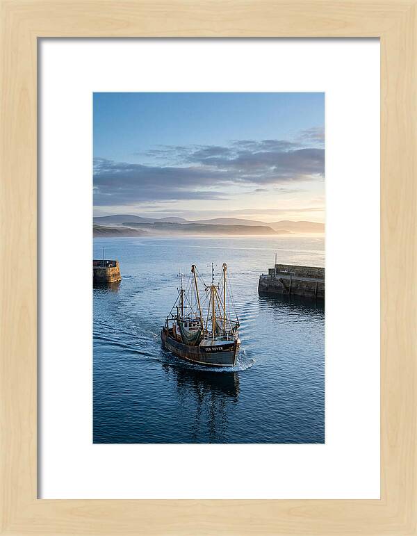 Fishing Trawler At Dawn