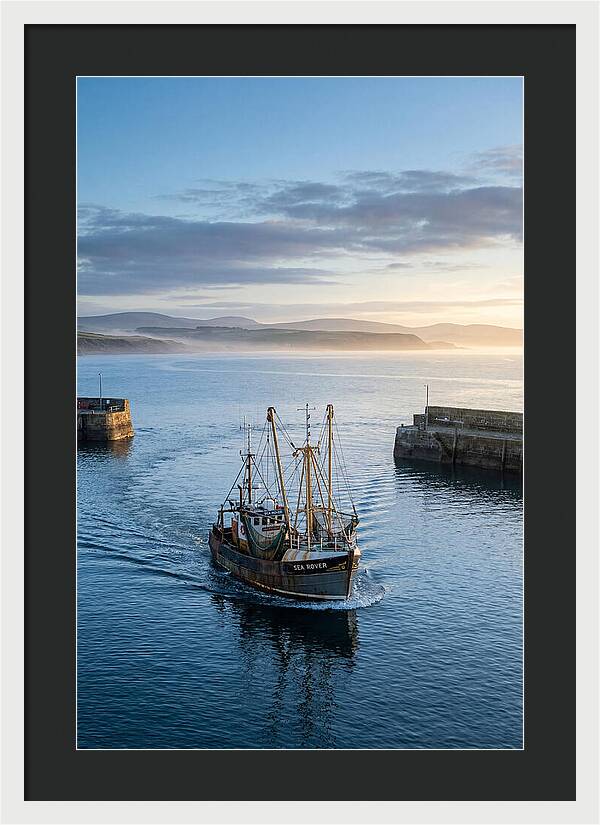 Fishing Trawler At Dawn
