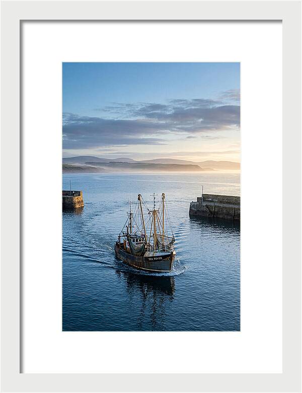 Fishing Trawler At Dawn