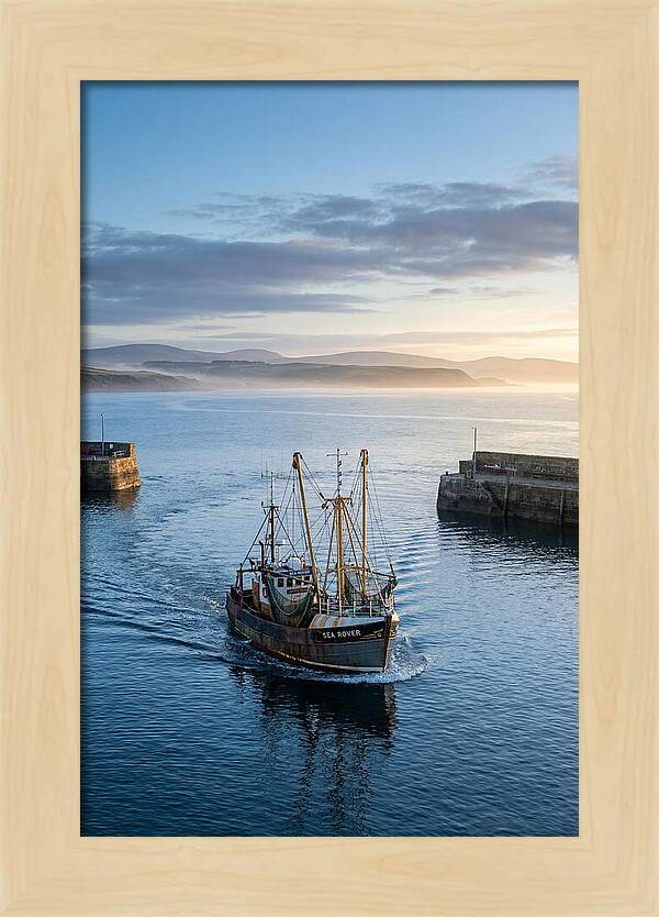 Fishing Trawler At Dawn