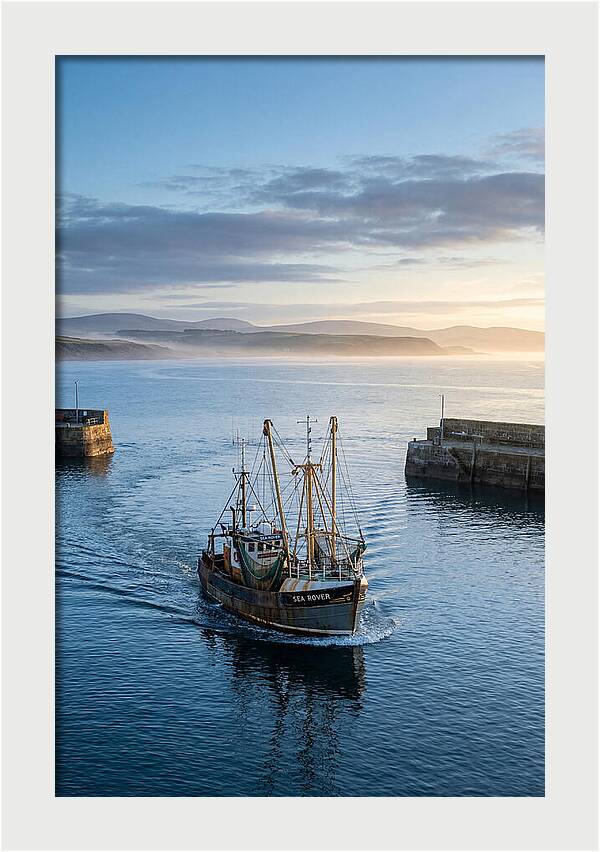 Fishing Trawler At Dawn
