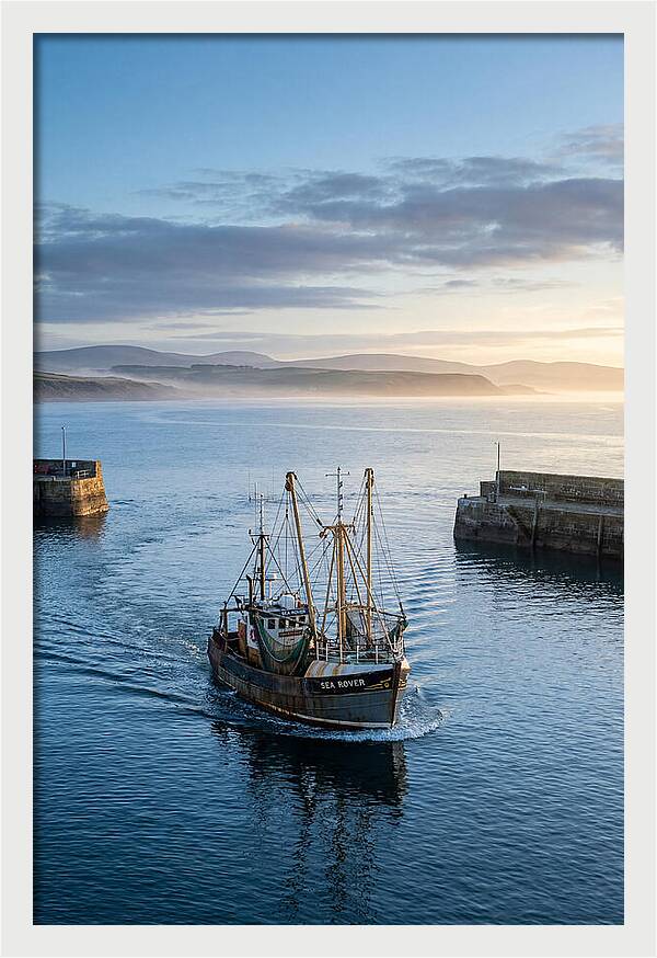 Fishing Trawler At Dawn