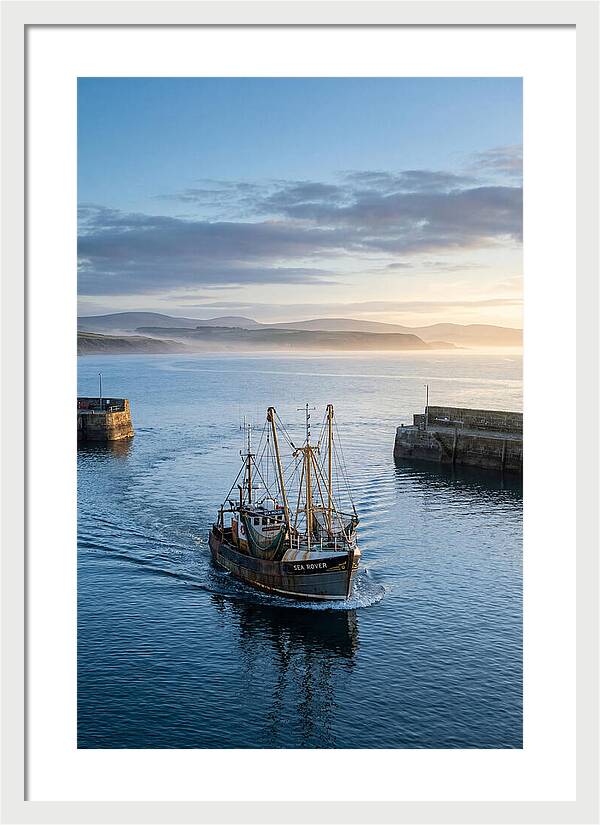 Fishing Trawler At Dawn