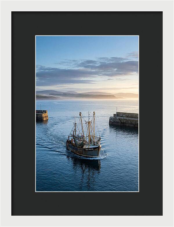 Fishing Trawler At Dawn