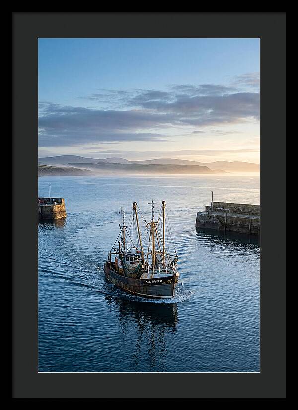Fishing Trawler At Dawn