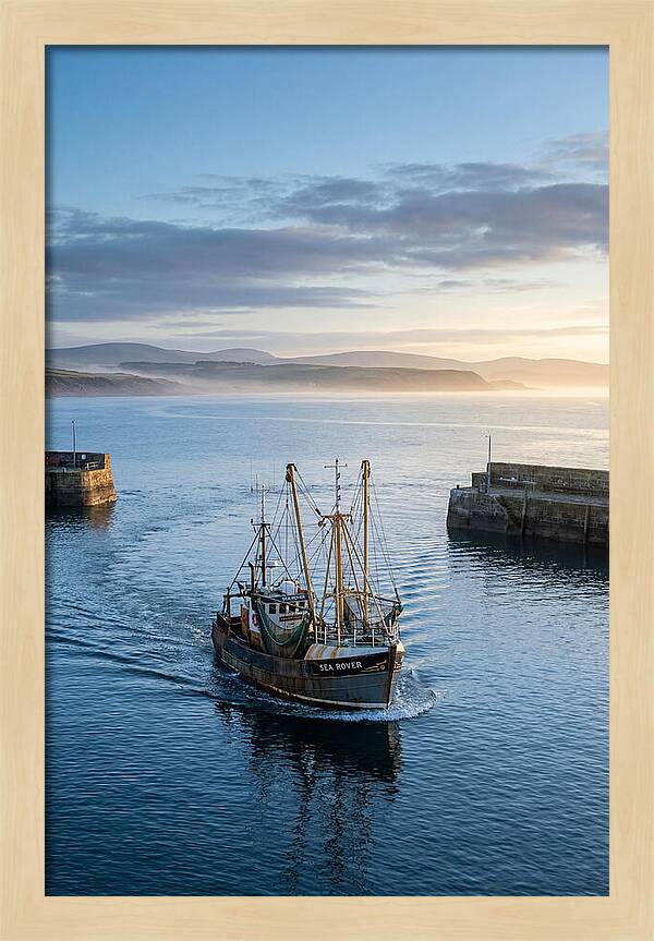 Fishing Trawler At Dawn