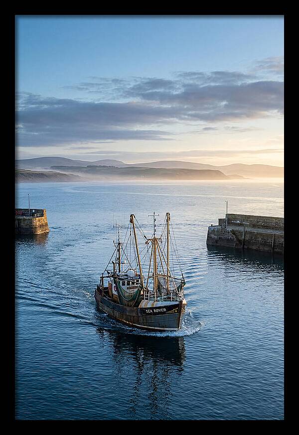 Fishing Trawler At Dawn
