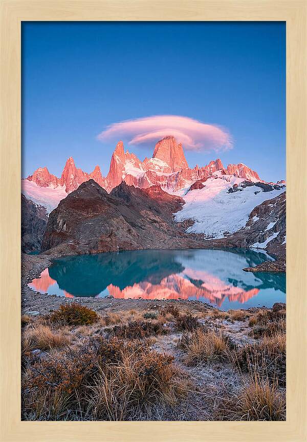 Fitz Roy At Sunrise