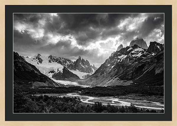 Fitz Roy Mountain Range Vista