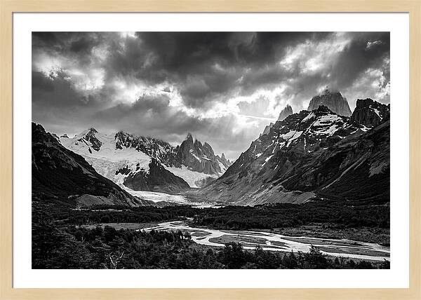 Fitz Roy Mountain Range Vista