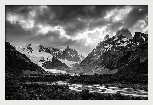 Fitz Roy Mountain Range Vista