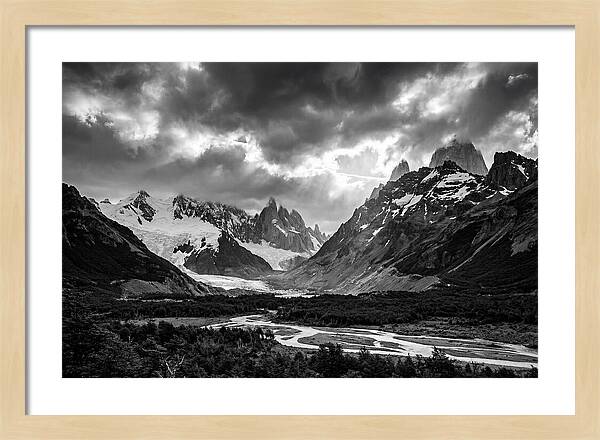 Fitz Roy Mountain Range Vista