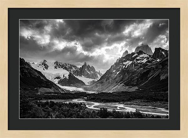Fitz Roy Mountain Range Vista