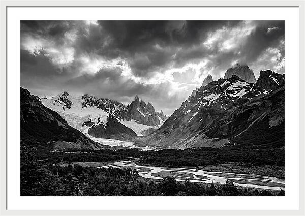 Fitz Roy Mountain Range Vista