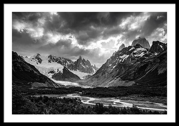Fitz Roy Mountain Range Vista