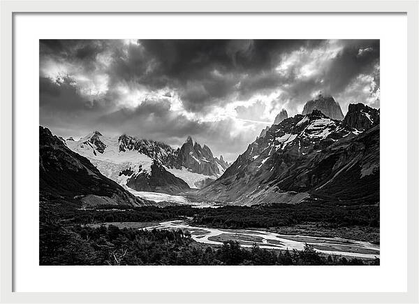 Fitz Roy Mountain Range Vista