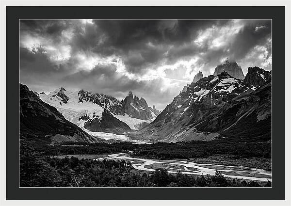 Fitz Roy Mountain Range Vista