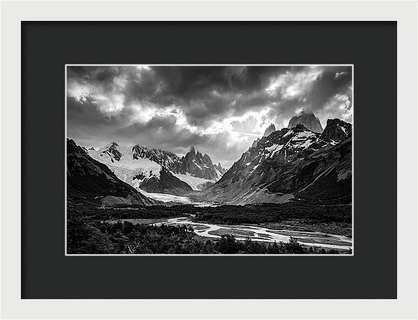 Fitz Roy Mountain Range Vista