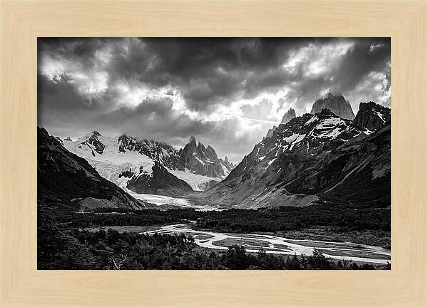 Fitz Roy Mountain Range Vista