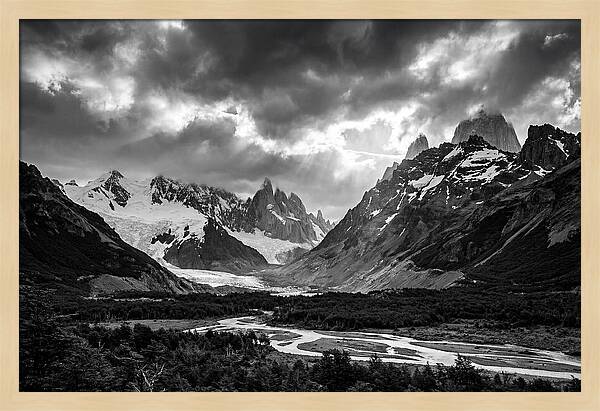 Fitz Roy Mountain Range Vista