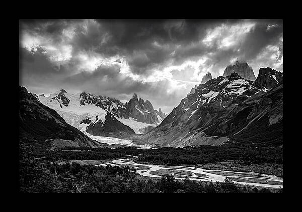 Fitz Roy Mountain Range Vista