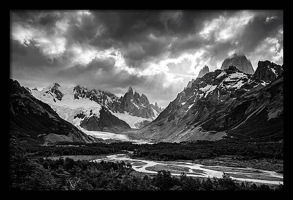 Fitz Roy Mountain Range Vista