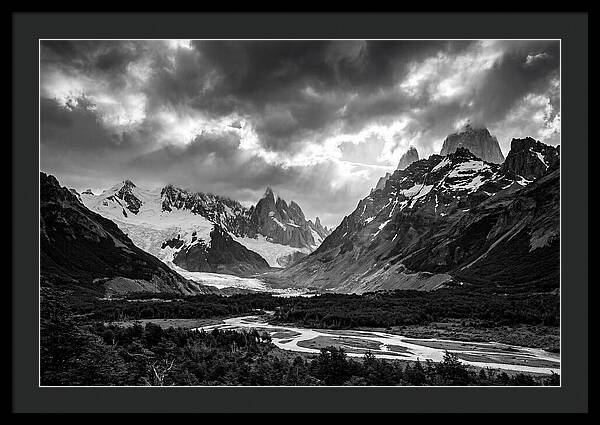 Fitz Roy Mountain Range Vista