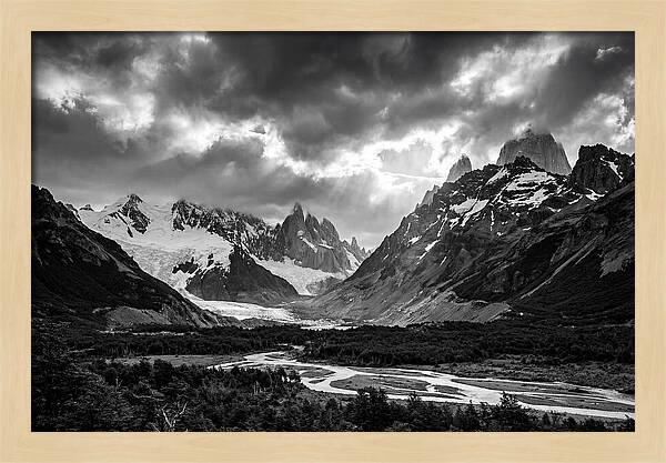 Fitz Roy Mountain Range Vista
