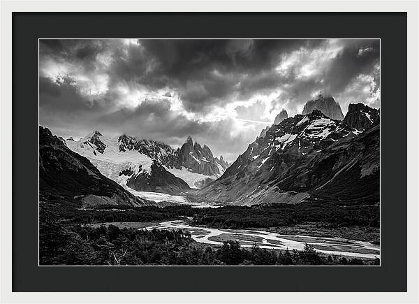 Fitz Roy Mountain Range Vista