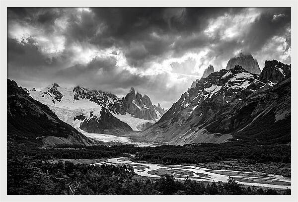 Fitz Roy Mountain Range Vista