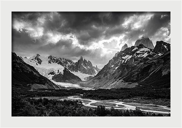Fitz Roy Mountain Range Vista