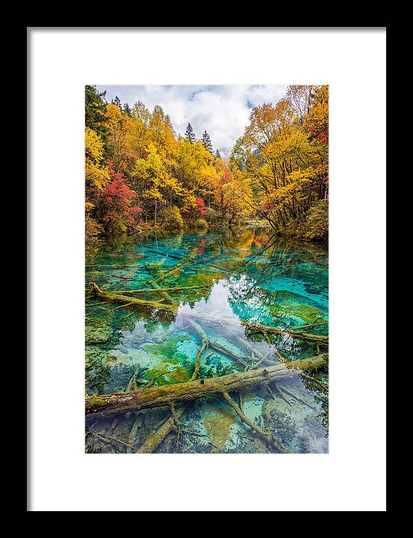 Five Flower Lake In Autumn