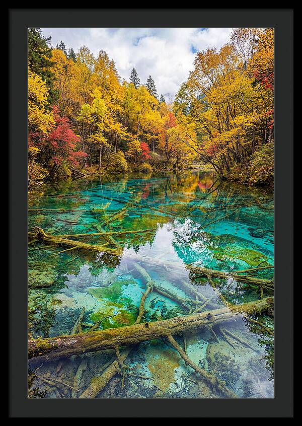 Five Flower Lake In Autumn