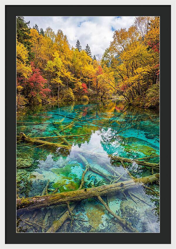 Five Flower Lake In Autumn