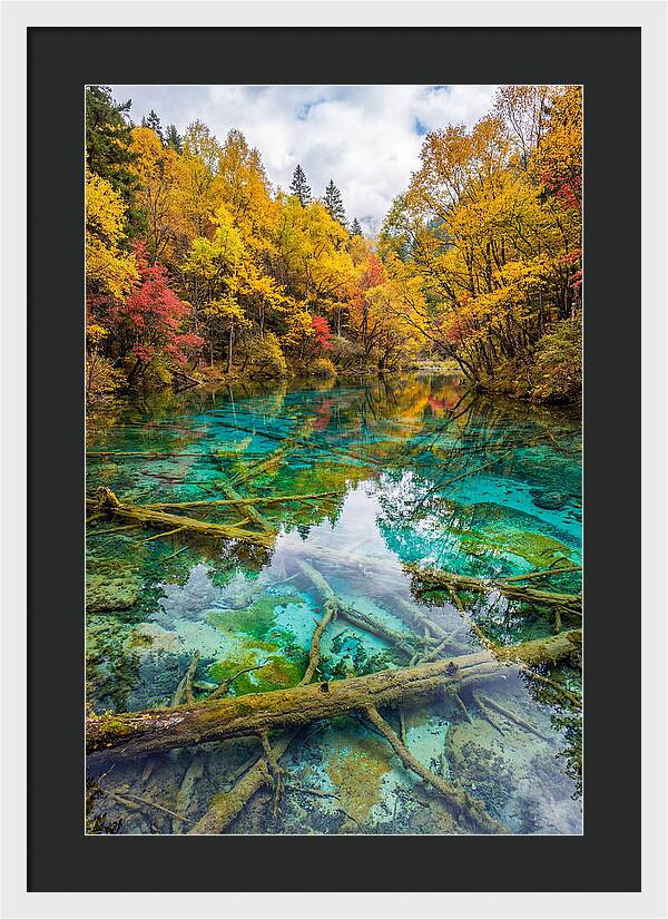 Five Flower Lake In Autumn
