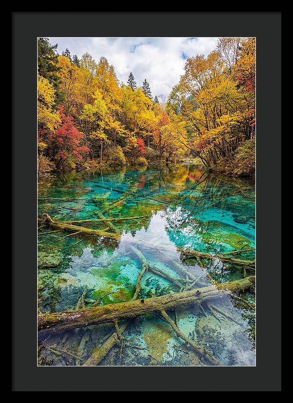 Five Flower Lake In Autumn
