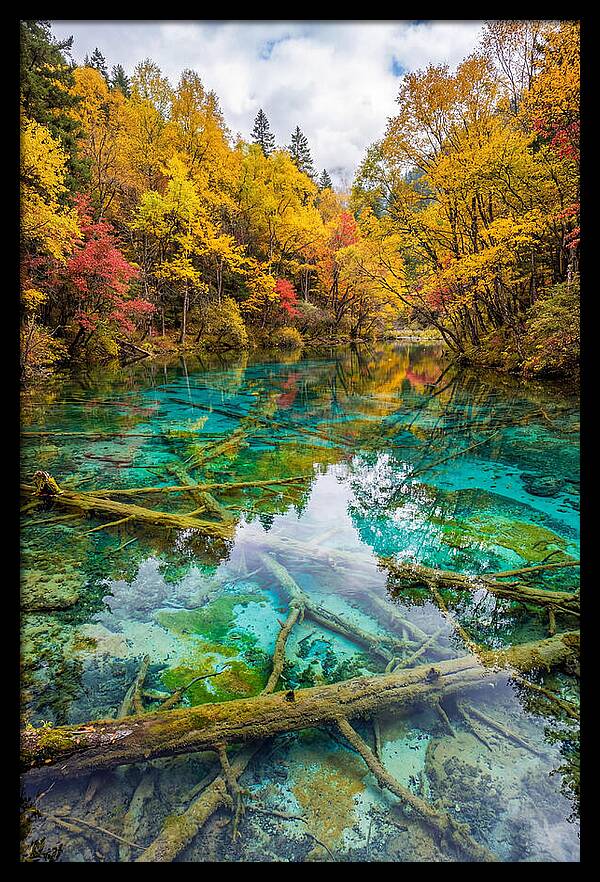 Five Flower Lake In Autumn
