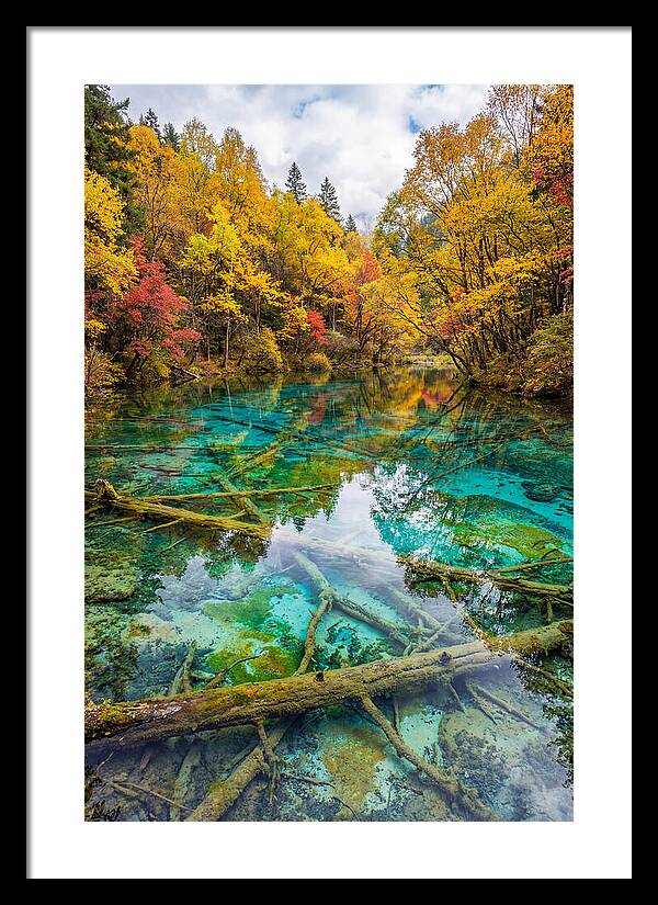 Five Flower Lake In Autumn