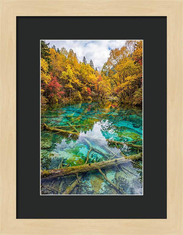 Five Flower Lake In Autumn