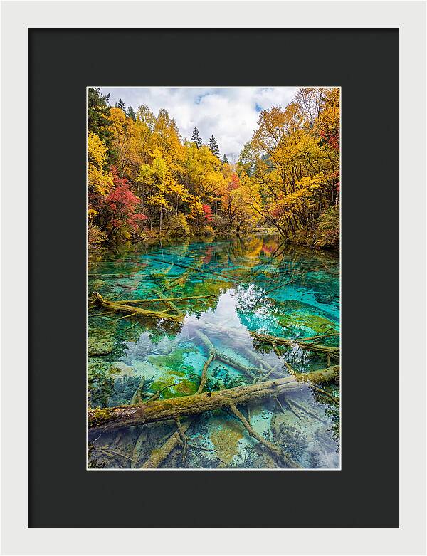 Five Flower Lake In Autumn