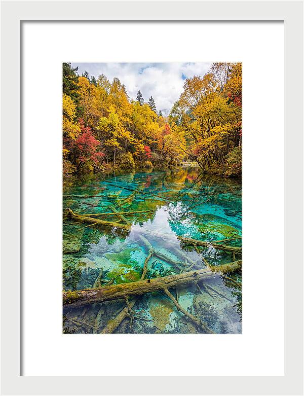 Five Flower Lake In Autumn