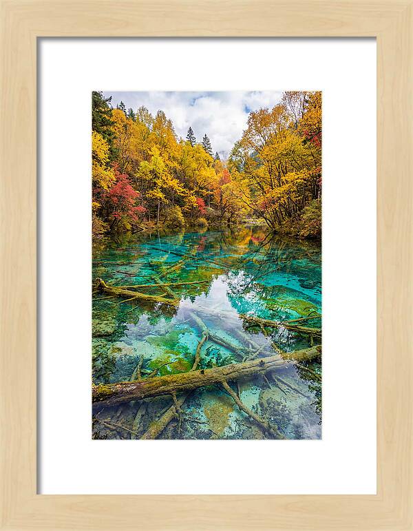 Five Flower Lake In Autumn
