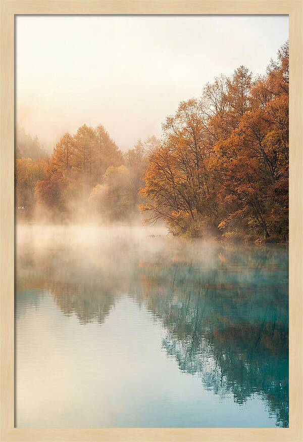Five Flower Lake In Autumn
