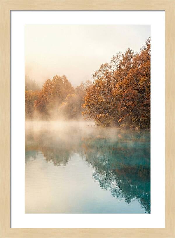 Five Flower Lake In Autumn