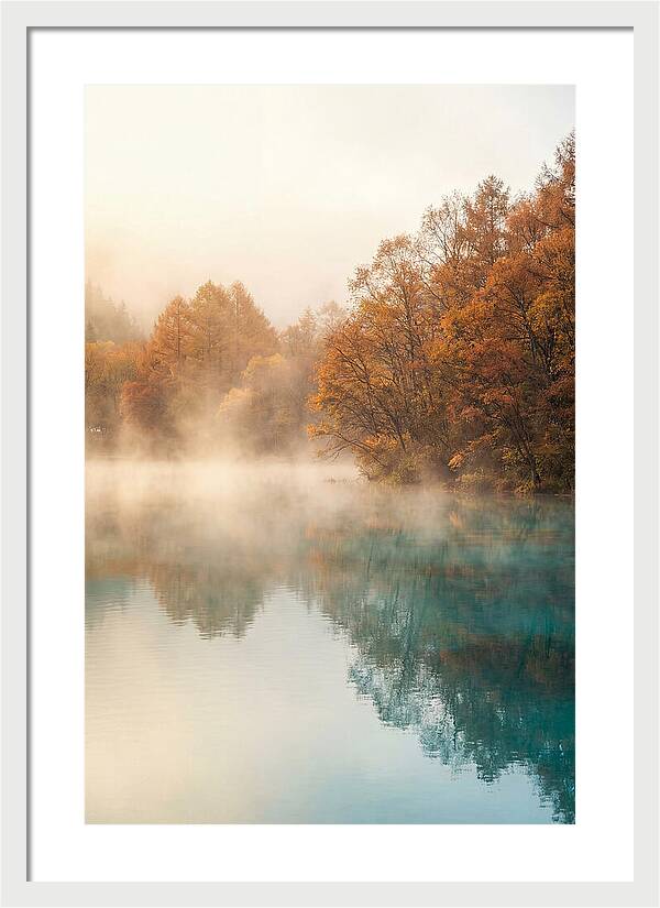 Five Flower Lake In Autumn